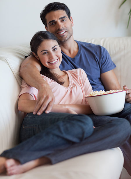 couple on couch